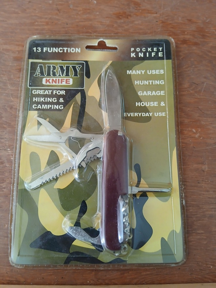 13 Function Pocket Knife by Greenbrier International, NOS