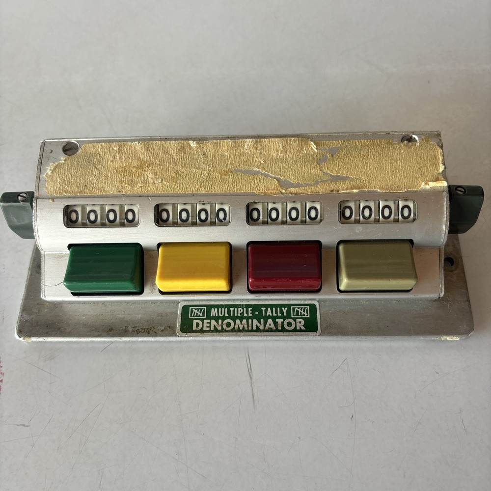 4 Counting Units Multiple Unit Tally Counters