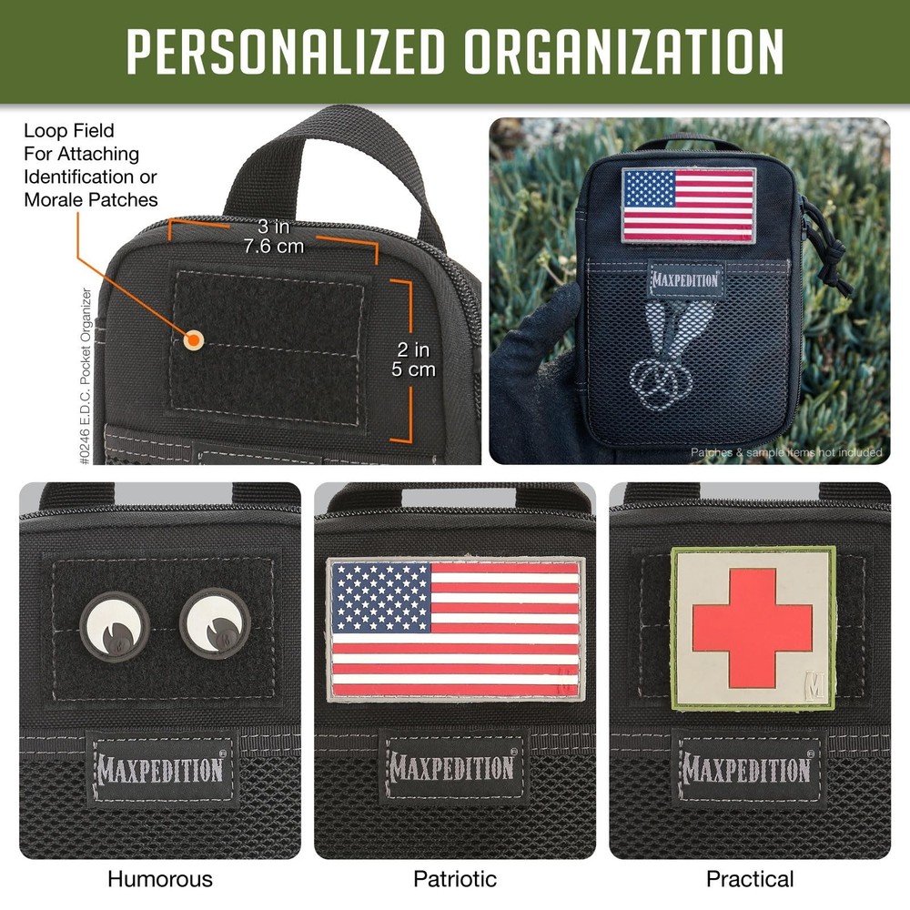 Maxpedition E.D.C. Pocket Organizer Black