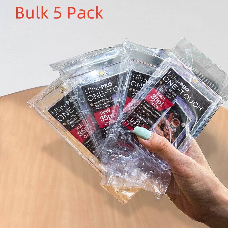 5/25/50 Pack Ultra Pro One Touch Magnetic Card Holder For 35PT Trading Cards