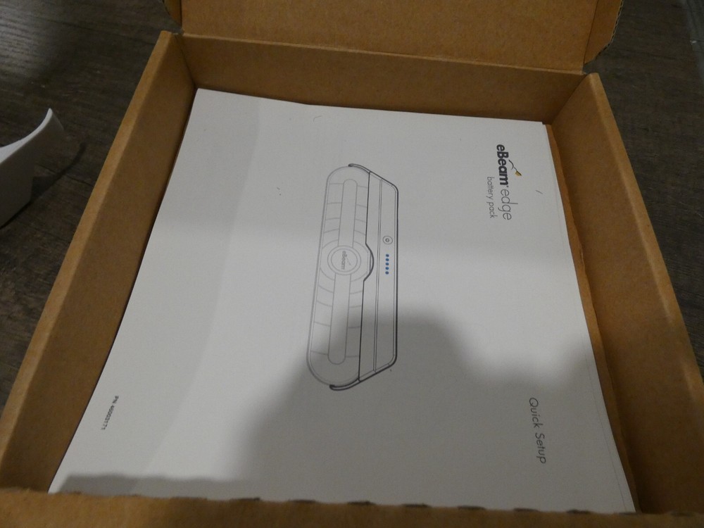 eBeam Edge Battery Pack EB5-BP1 Interactive Whiteboard System 46003178 Open Box