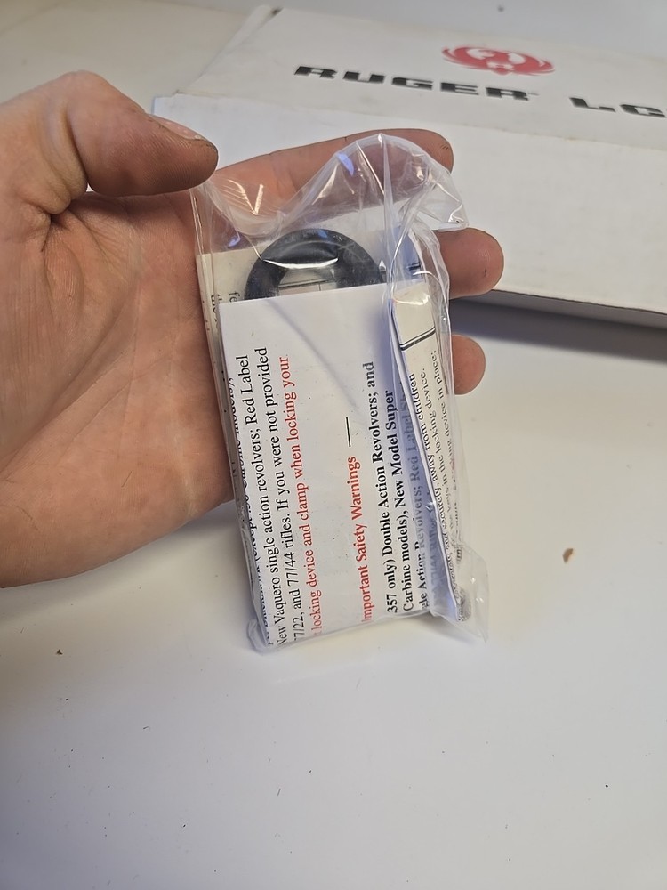 Ruger LCR .38 Special Factory Box & Trigger Lock