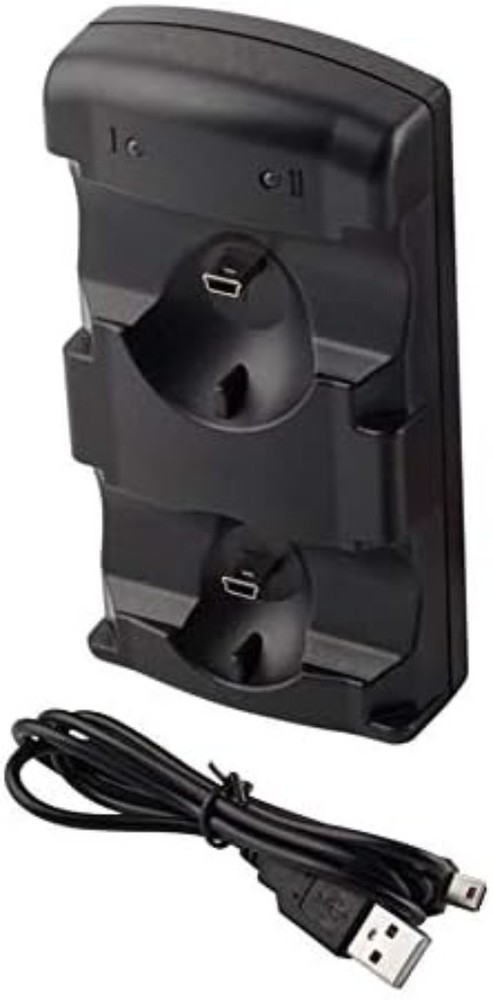 PS3 Controller Charging Dock Charging Station 2 in 1 with LED light Indicator...