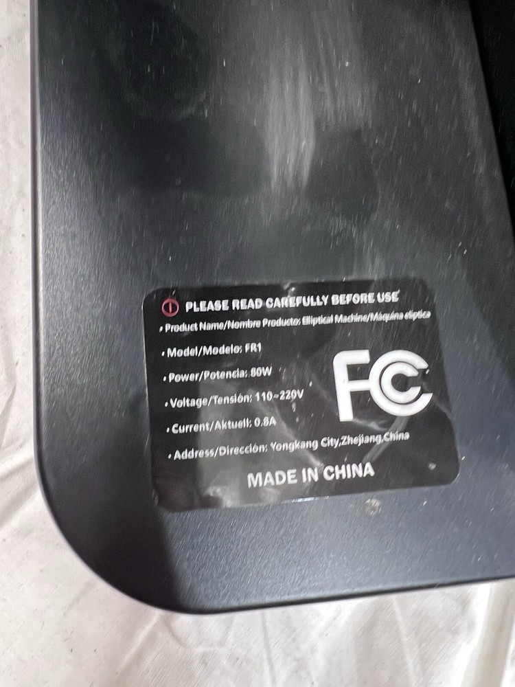 Under Desk Elliptical Machine W/LCD, Adjustable Speed