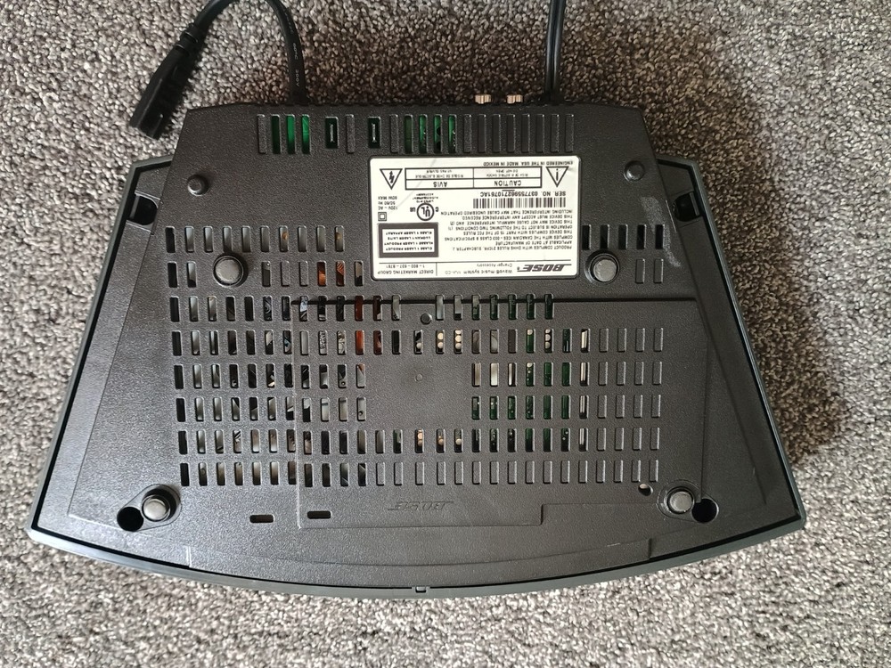 Bose Wave Music System Multi CD Changer Accessory 3 Disc Player Tested