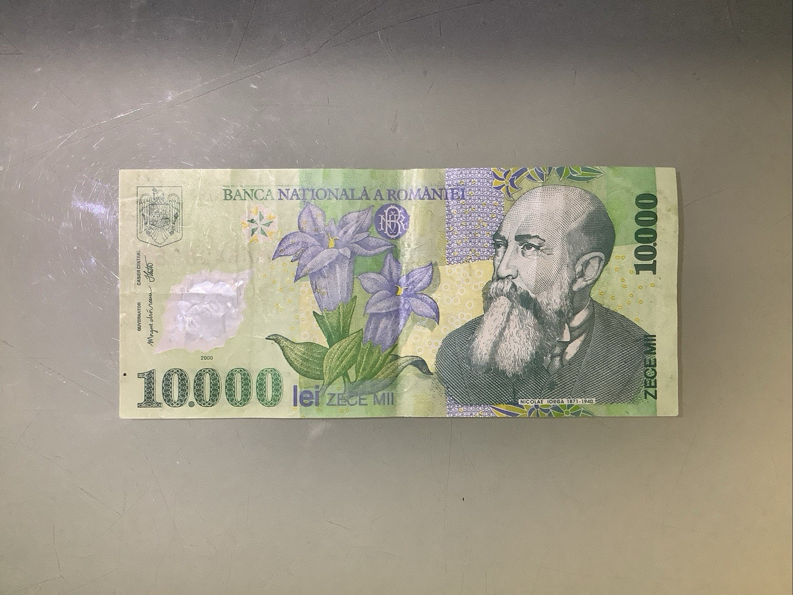 Romania 10000 Lei 2000 Circulated