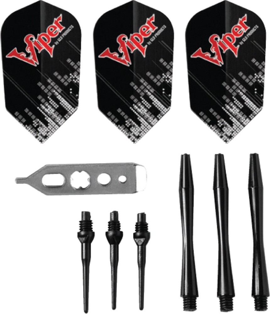 Viper Black Ice Silver Soft Tip Darts 16 Grams