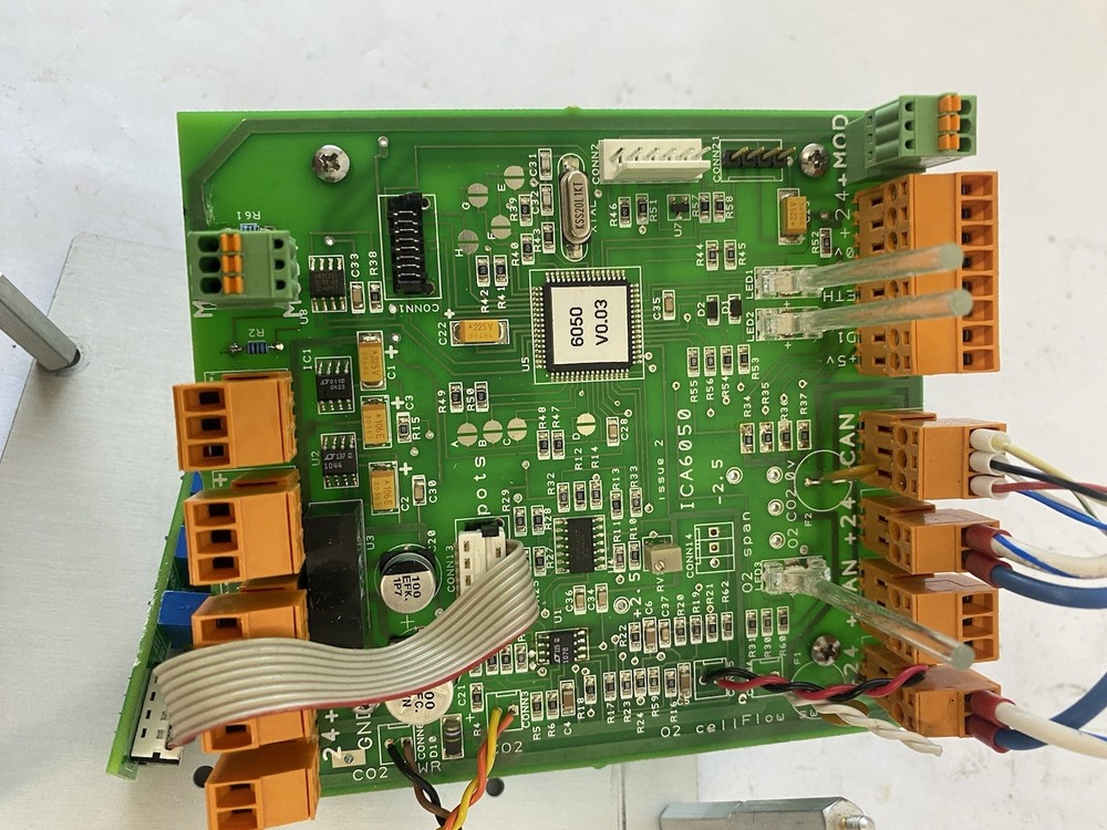 Trane 6050/072 Control Board With O2 Sensor Face
