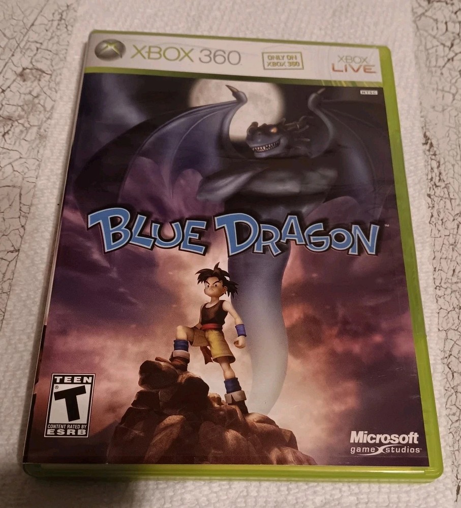 Blue Dragon (Microsoft Xbox 360, Authentic Replacement Cover Only