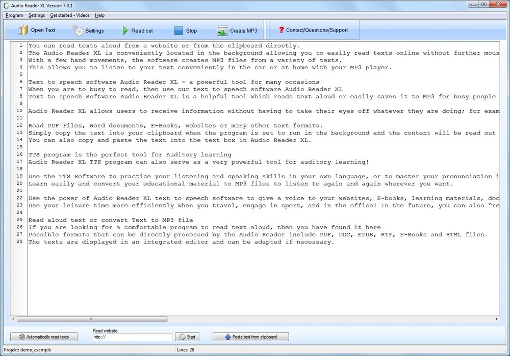AUDIO READER XL (American) (2026) - DOWNLOADVERSION