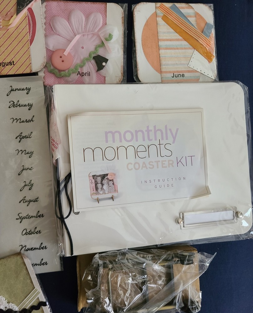 Monthly Moments Crafts Coaster Kit