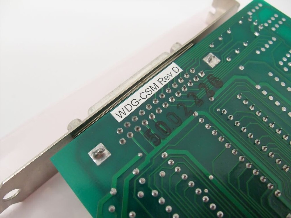 Access WDG-CSM WDOG Rev. D Multifunction Watchdog Timer ISA Controller Card