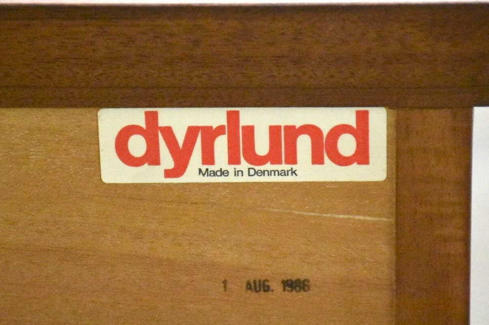 Danish Modern Teak Credenza by Dyrlund