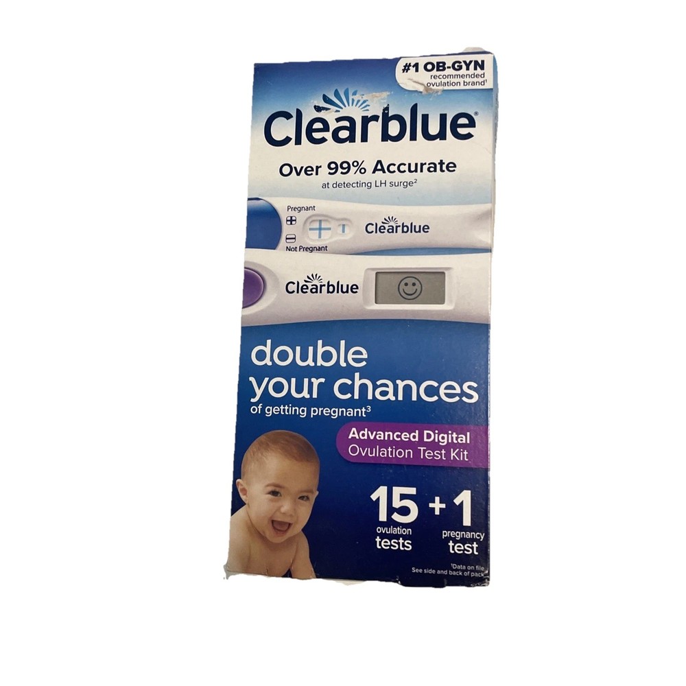 Clearblue Advanced Digital Ovulation Test Kit, 15 EXP 05/2027