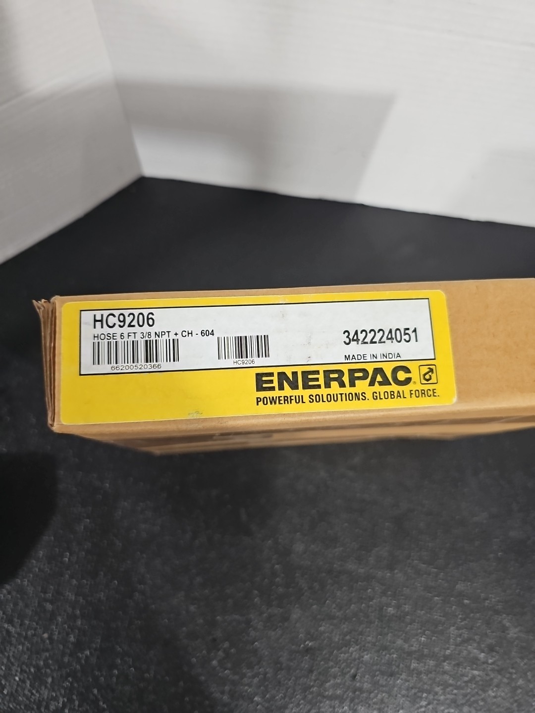 Enerpac HC9206 6 ft Hydraulic Hose 3/8"NPT