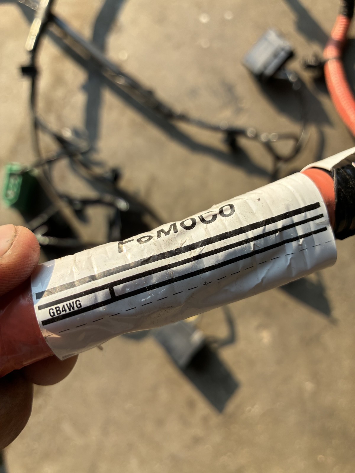 2023-2025 Ford F250 F350 F450 Truck Bed Tail Light Wiring Harness Halogen