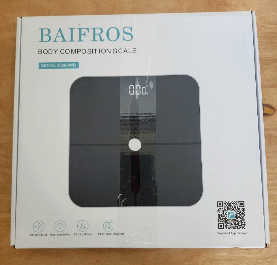 Baifros Body Composition Scale, Black - FI290WB