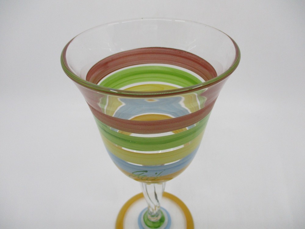 GAIL PITTMAN CREATION GOBLET - 7 3/4" 0612E
