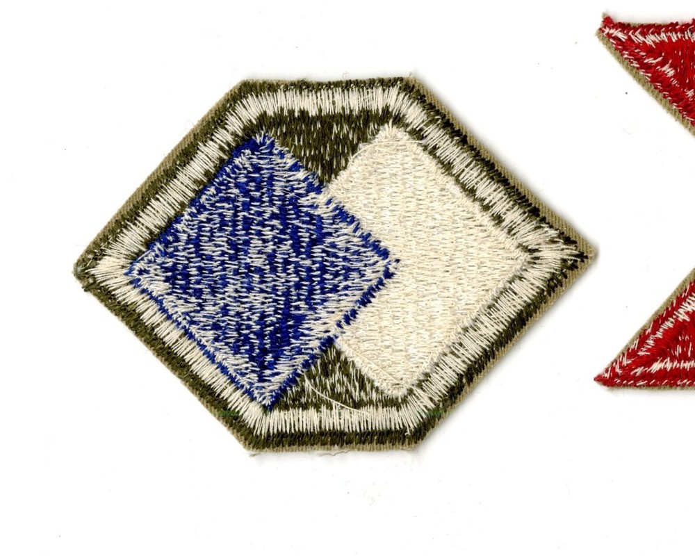 96th Infantry Division White Back Patch Pacific Okinawa