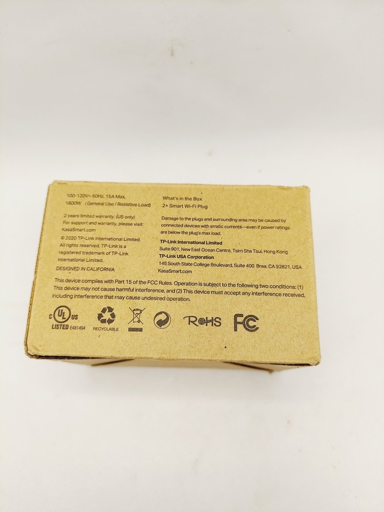 TP-Link Kasa Smart Wi-Fi Plug Mini (HS103)
