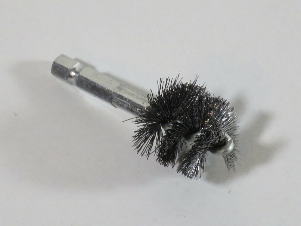 NEW Battery Post Drill Attachment Internal Cable Cleaner Brush