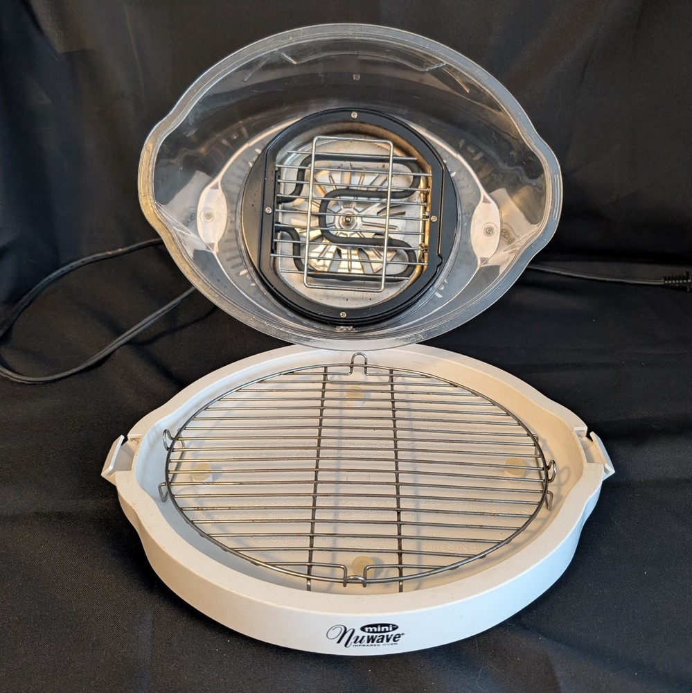 nuwave mini infrared oven - missing liner pan - tested & working