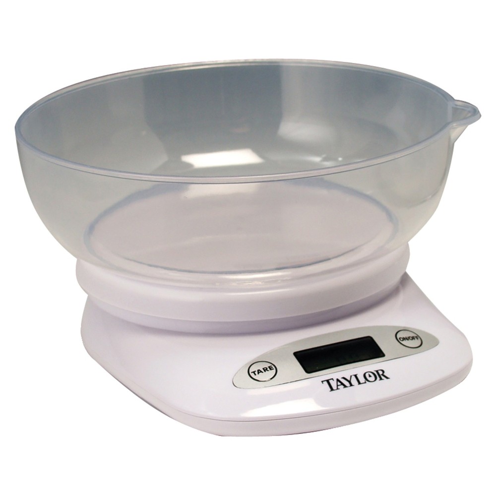 4.4lb Capacity Digital Kitchen Scale Bowl