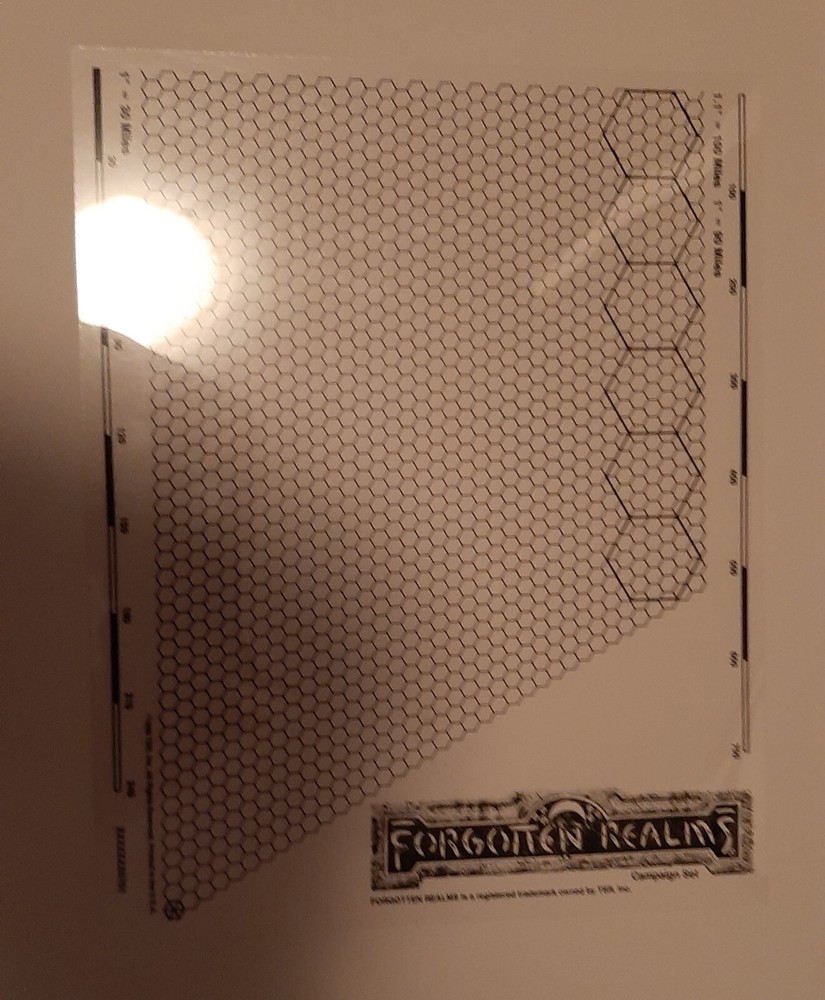 TSR AD&D 2e Dungeons & Dragons Forgotten Realms Campaign Setting Boxed Set