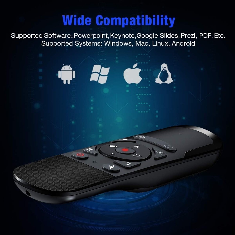Power point Presentation Remote Wireless USB PPT Presenter Laser PointerClicker
