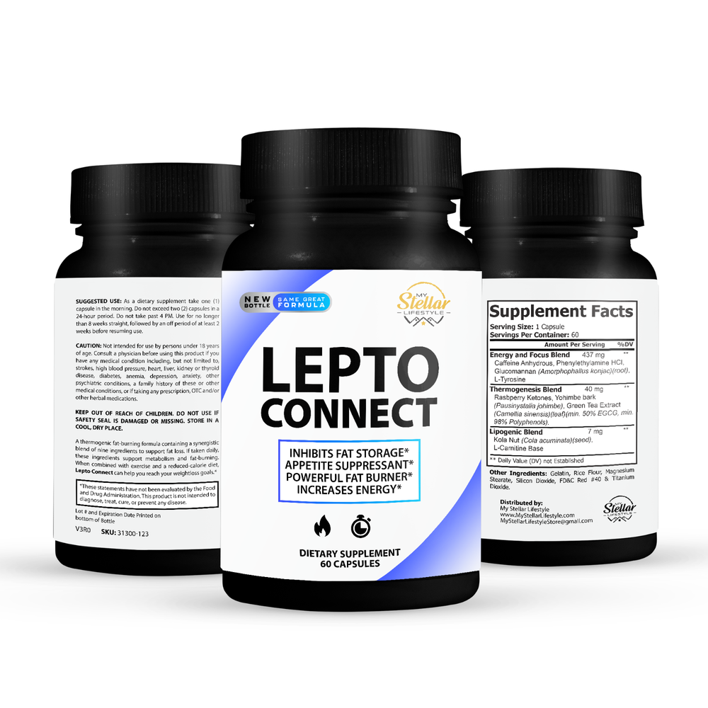 Lepto Connect, increases energy & suppress appetite-60 Capsules