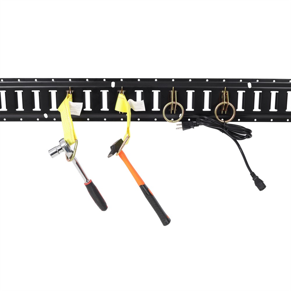8FT E Track Tie Down Rail Kit E Track Rails Enclosed Cargo Trailer 2000lbs Load