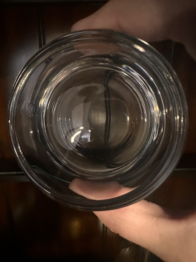 Glass Dome Terrarium 5” Thick Solid Clear Base For Plants