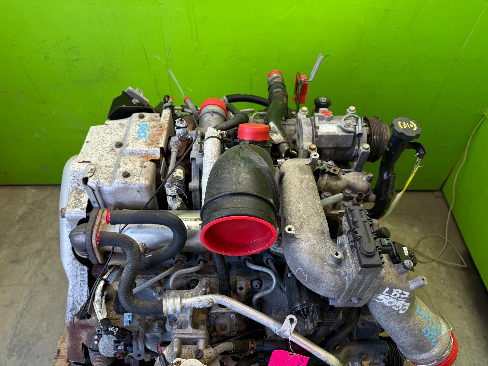 06 07 CHEVROLET GMC 2500 3500 6.6 LBZ DURAMAX DIESEL ENGINE MOTOR NO CORE!! 169K