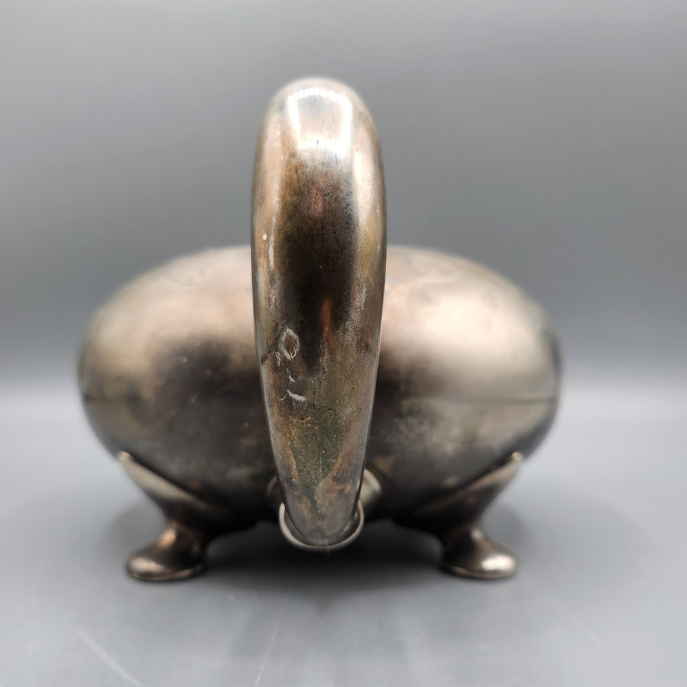 Vintage Pewter Teapot - Signed