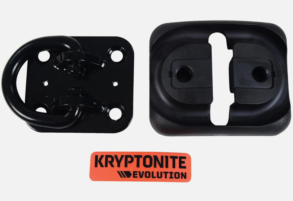 Kryptonite 004738 Evolution Ground Anchor High Security Anti Theft Floor or Wall