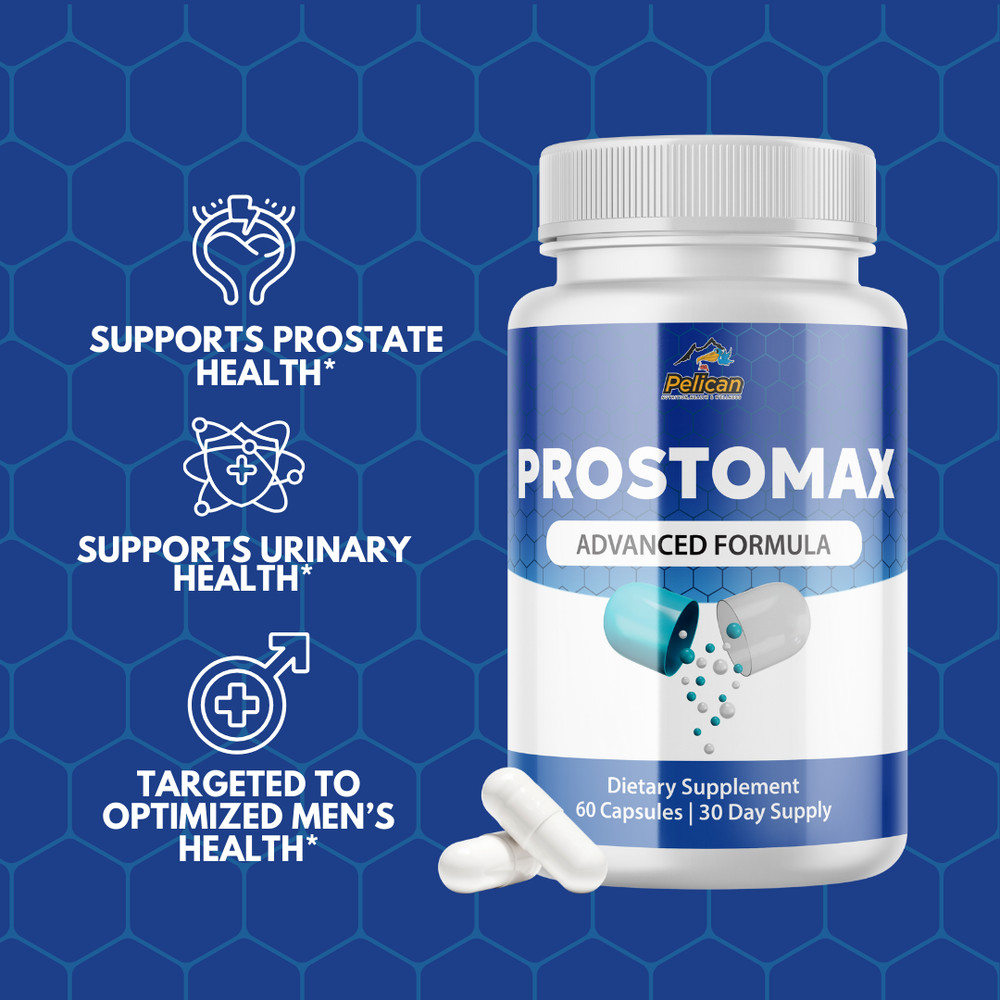 Prostomax- Prostate & Urinary Support- 4 Bottles- 240 Capsules