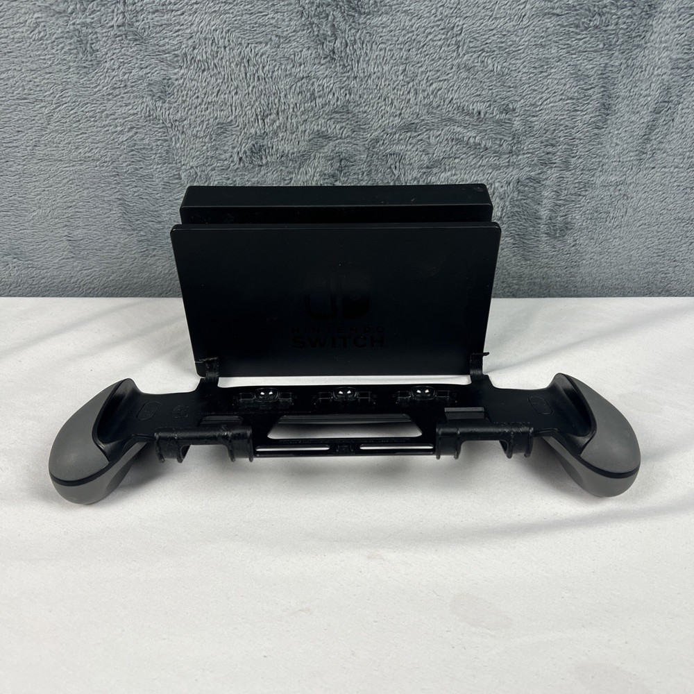 Nintendo Switch Dock Docking Station OEM Authentic Dock Only Tested + OEM Grip