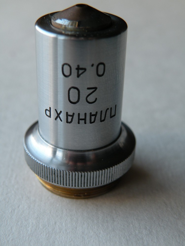 LOMO Microscope objective planachromat PLAN 20x 0,40