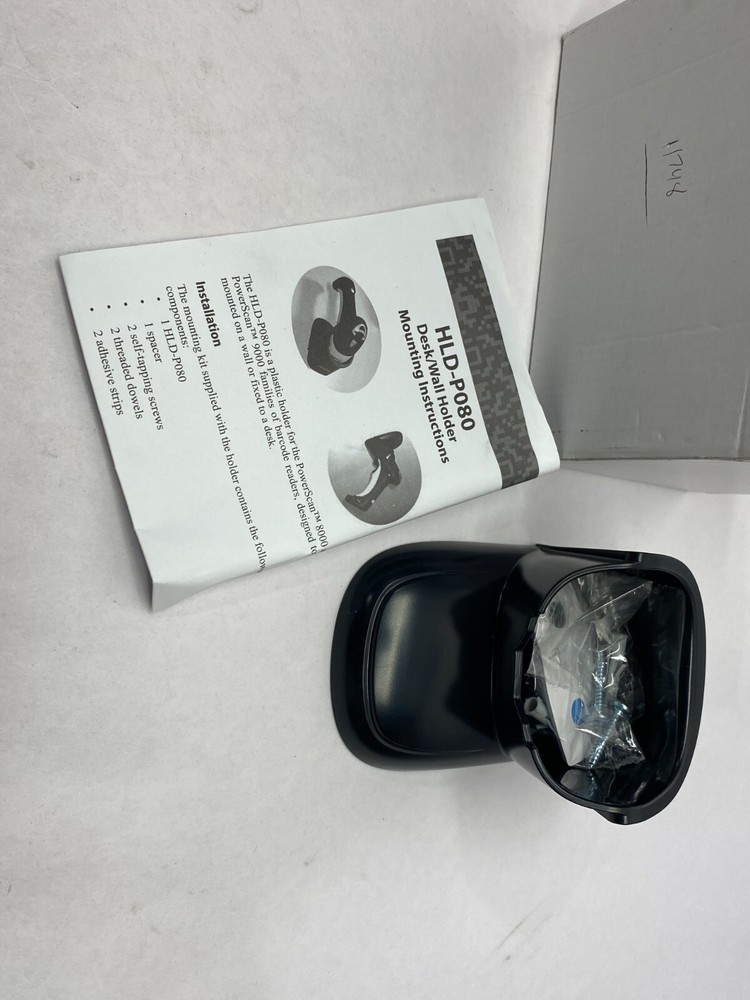 Datalogic HLD-8000 Desk/Wall Barcode Scanner Mount Holder HLD-P080