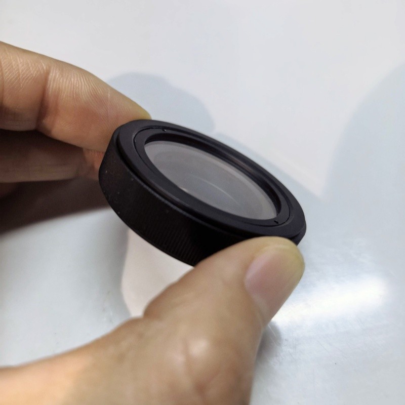 Adjustable IRIS 1.5-26mm Aperture Objective Len Night Vision Adapter Ring W Lens