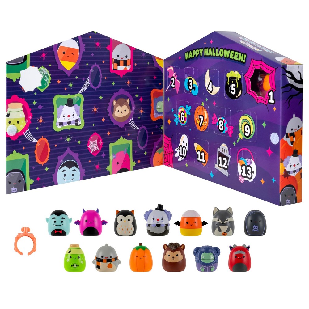 Halloween Countdown Calendar – Includes 13 Mini-Squish (Wave 3)