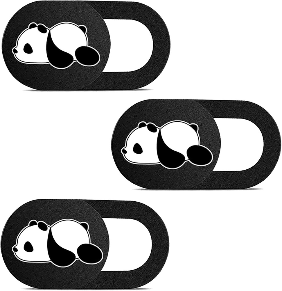 Webcam Cover Slide Cute Pattern Web Camera Cover 0.7Mm Thin Fits for Laptop Macb