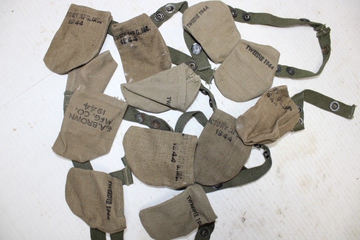 1 ORIGINAL US Military WWII M1 GARAND 03A3 RIFLE MUZZLE COVER 1944 1