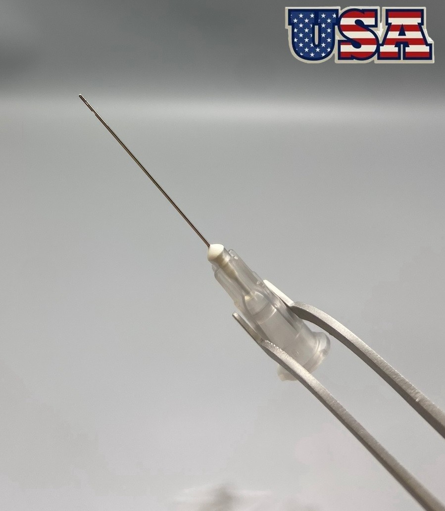 100pcs/Pack Dental Endo Irrigation Needle Syringe Tips Disposable 25G/27G/30G