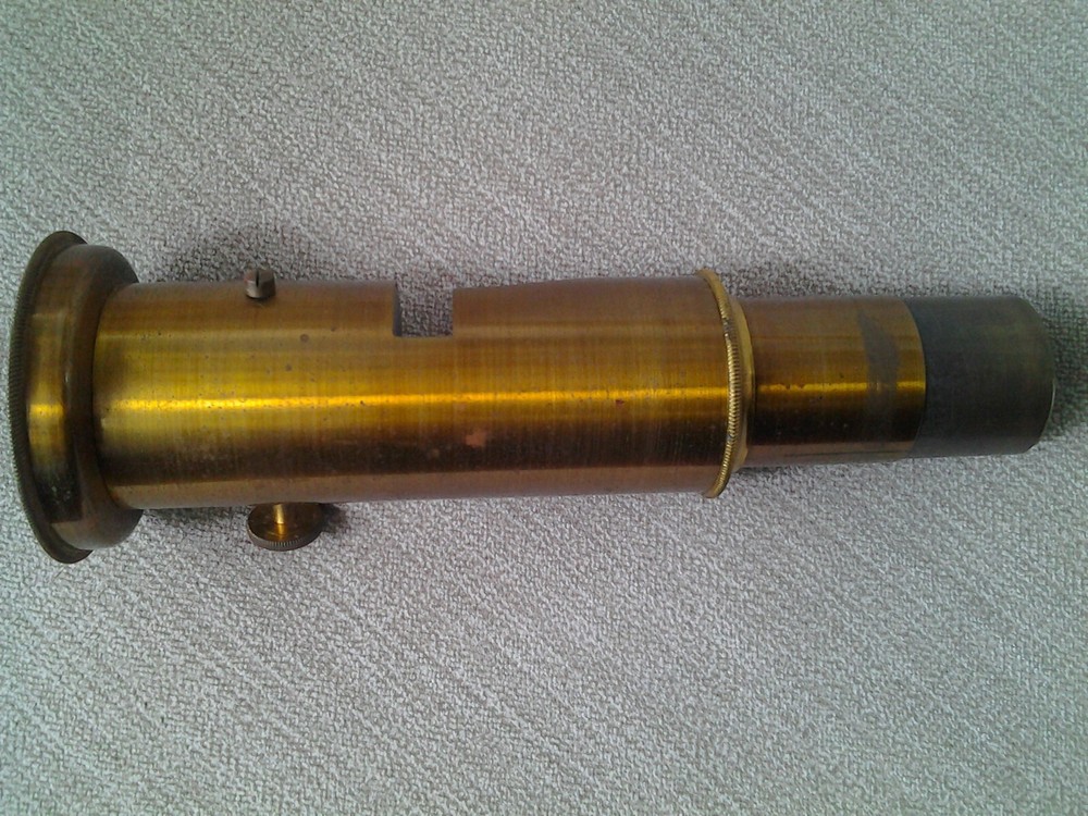 Antique miniature microscope no name 1900