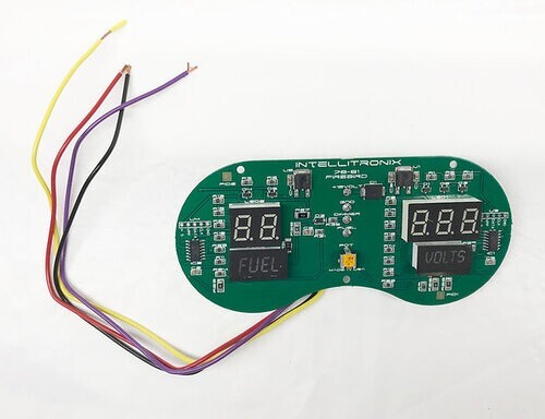 1970-1981 Firebird LED Direct Replacement Gauge Cluster, Blue LEDs