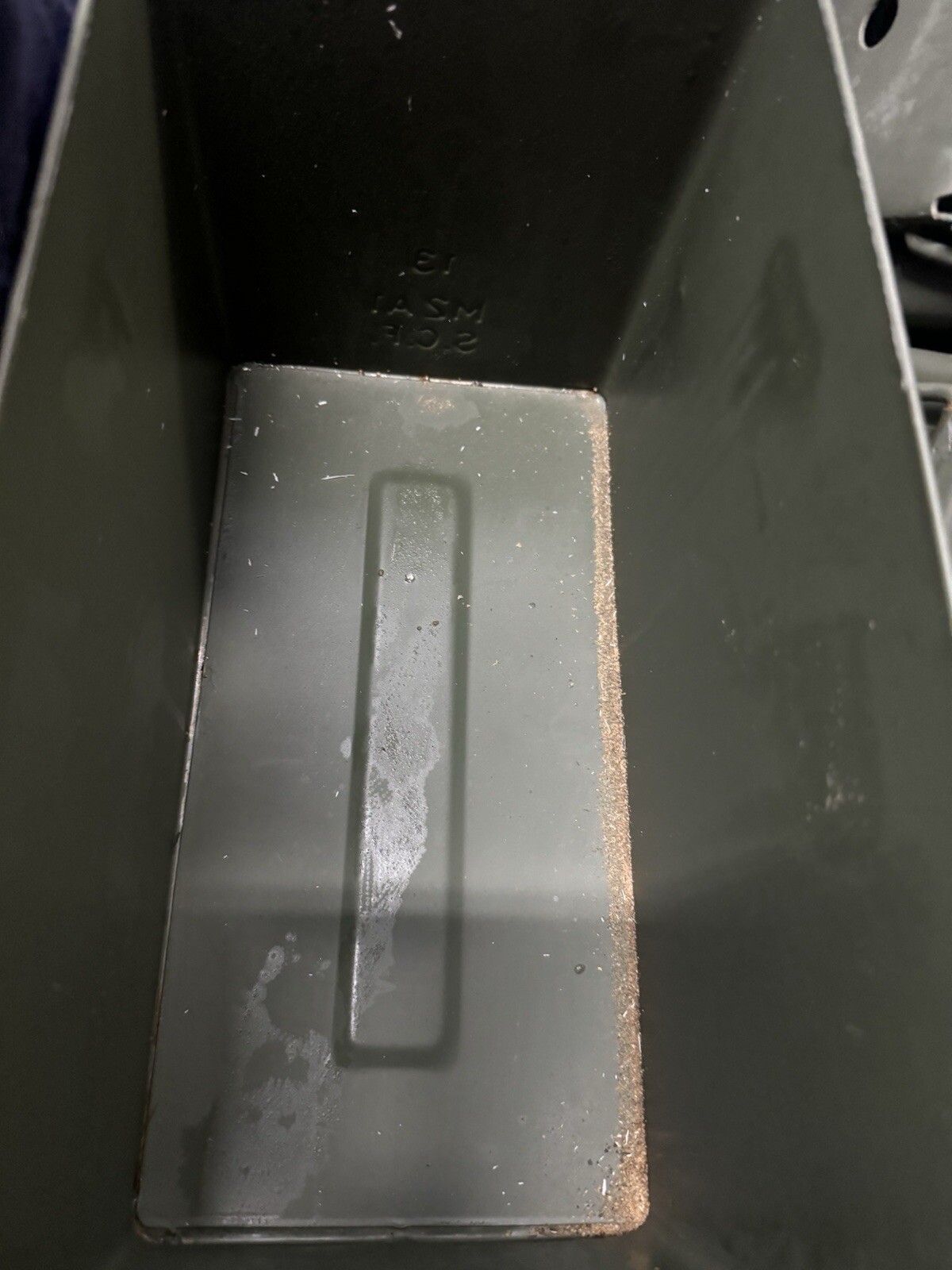 Lot Of (2) M2A1 / M2A2 USGI Metal Ammo Can Box