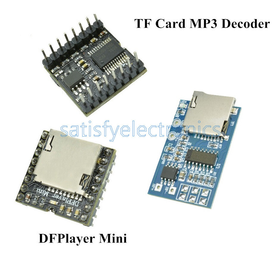 TF Card U Disk Mini MP3 Decoder Player WMV Audio Voice Module DFPlayer