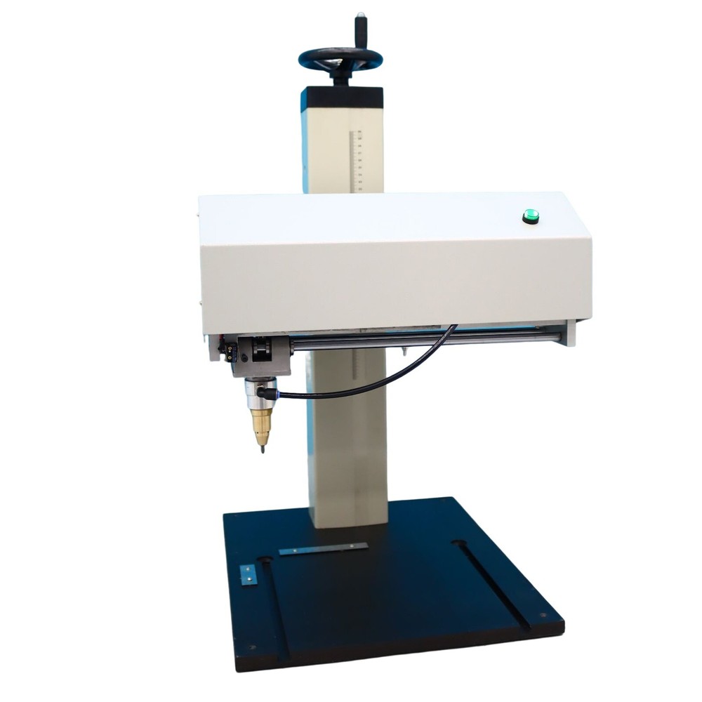 110V Pneumatic Marking Machine Dot Peen for Surface Marking+Extra Rotation Axis