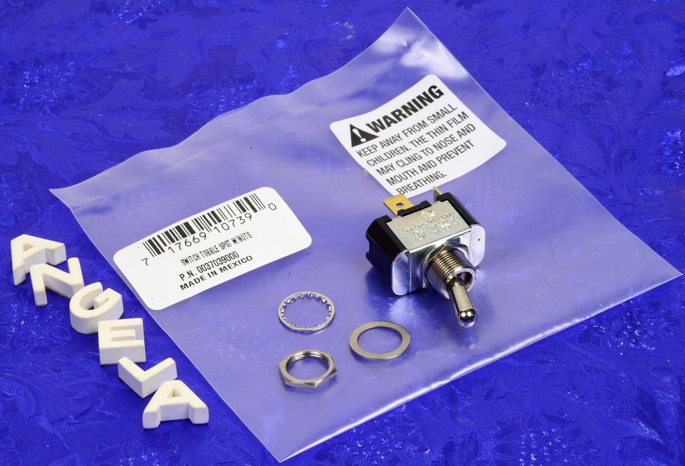 Fender Carling Amplifier Amp SPST Toggle Switch, 0037039049